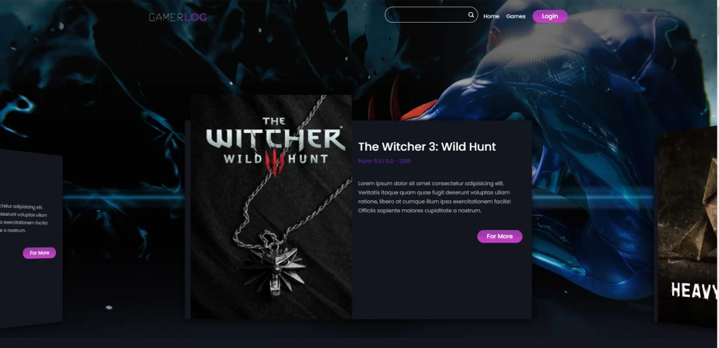 GamerLog Screenshot 1