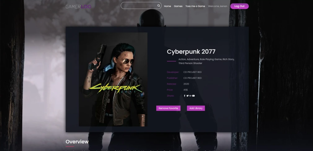 GamerLog Screenshot 5