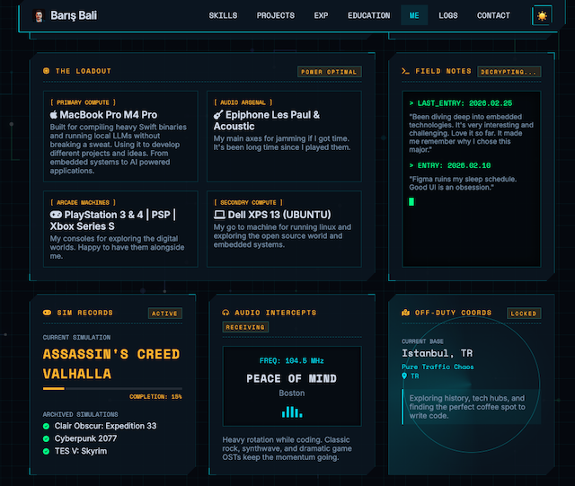 Portfolio Screenshot 2